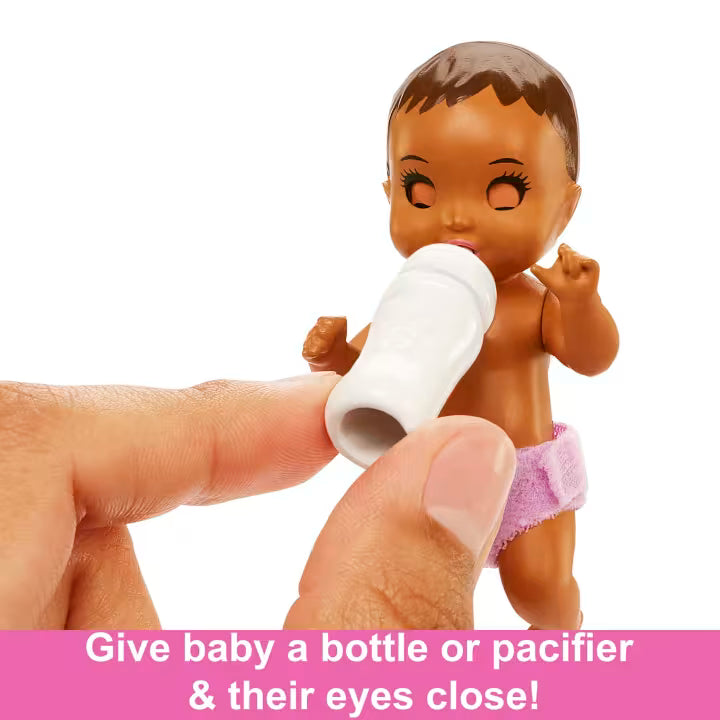 Barbie Brunette Skipper Babysitters Including Dolls And Playset