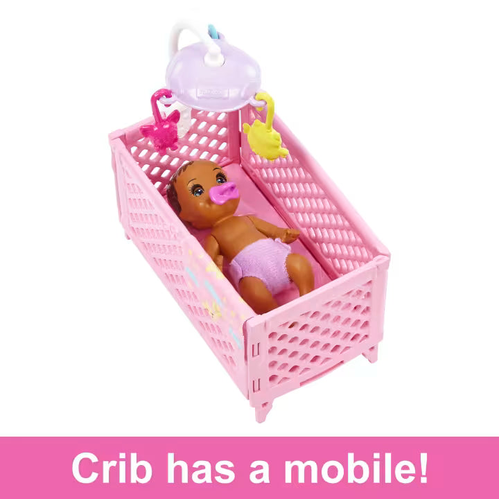 Barbie Brunette Skipper Babysitters Including Dolls And Playset