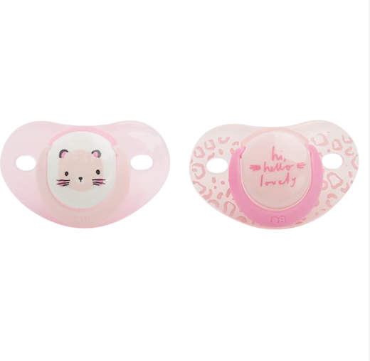 SOOTHER PINK TIGER 2PK