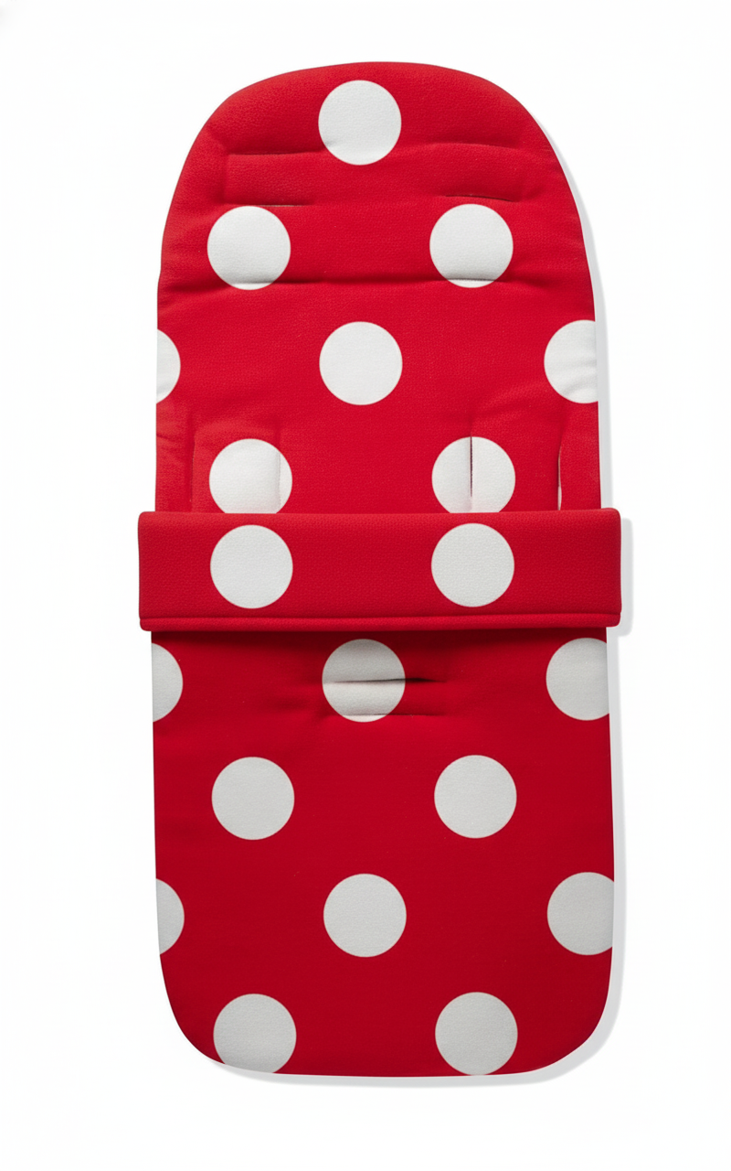 Cosy Toe Fleece Red Spot