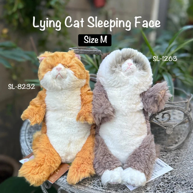 Gbyr Lap Cat Sleeping Ragdoll Toy (Medium)