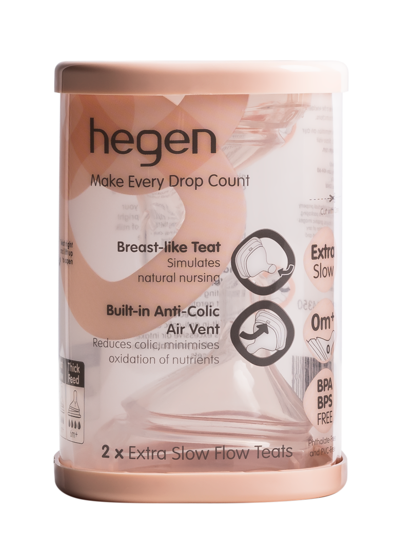 Hegen Teat Extra Slow Flow (2 Pack)