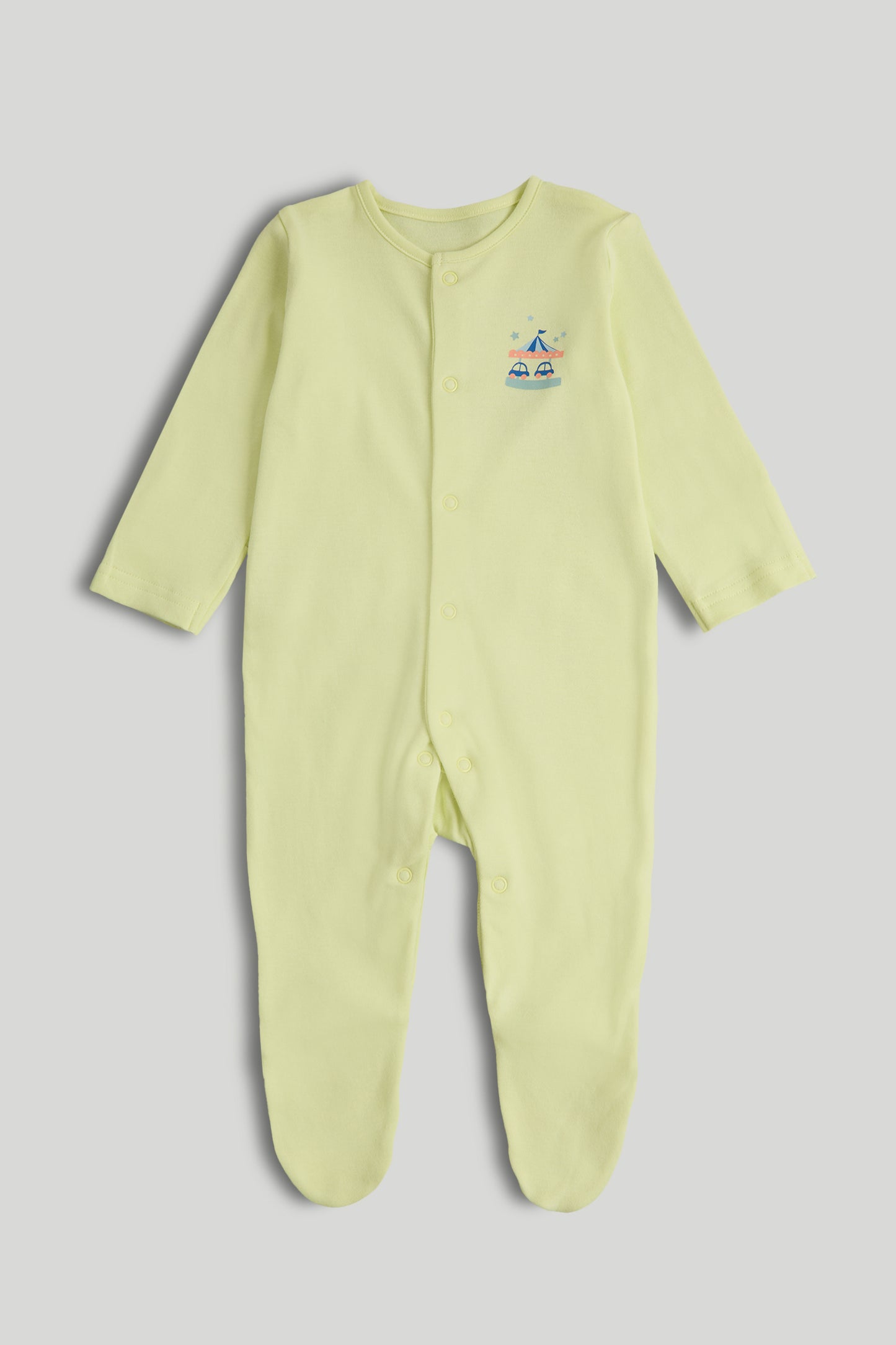 3 Pack Carnival Sleepsuits