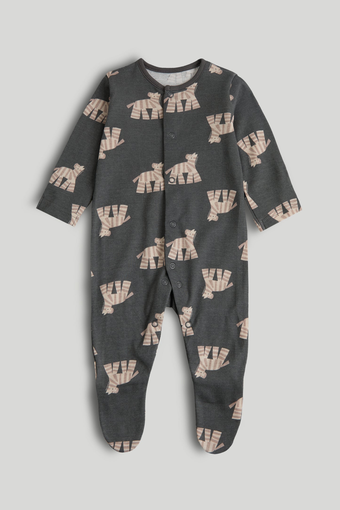3 Pack Animal Sleepsuits