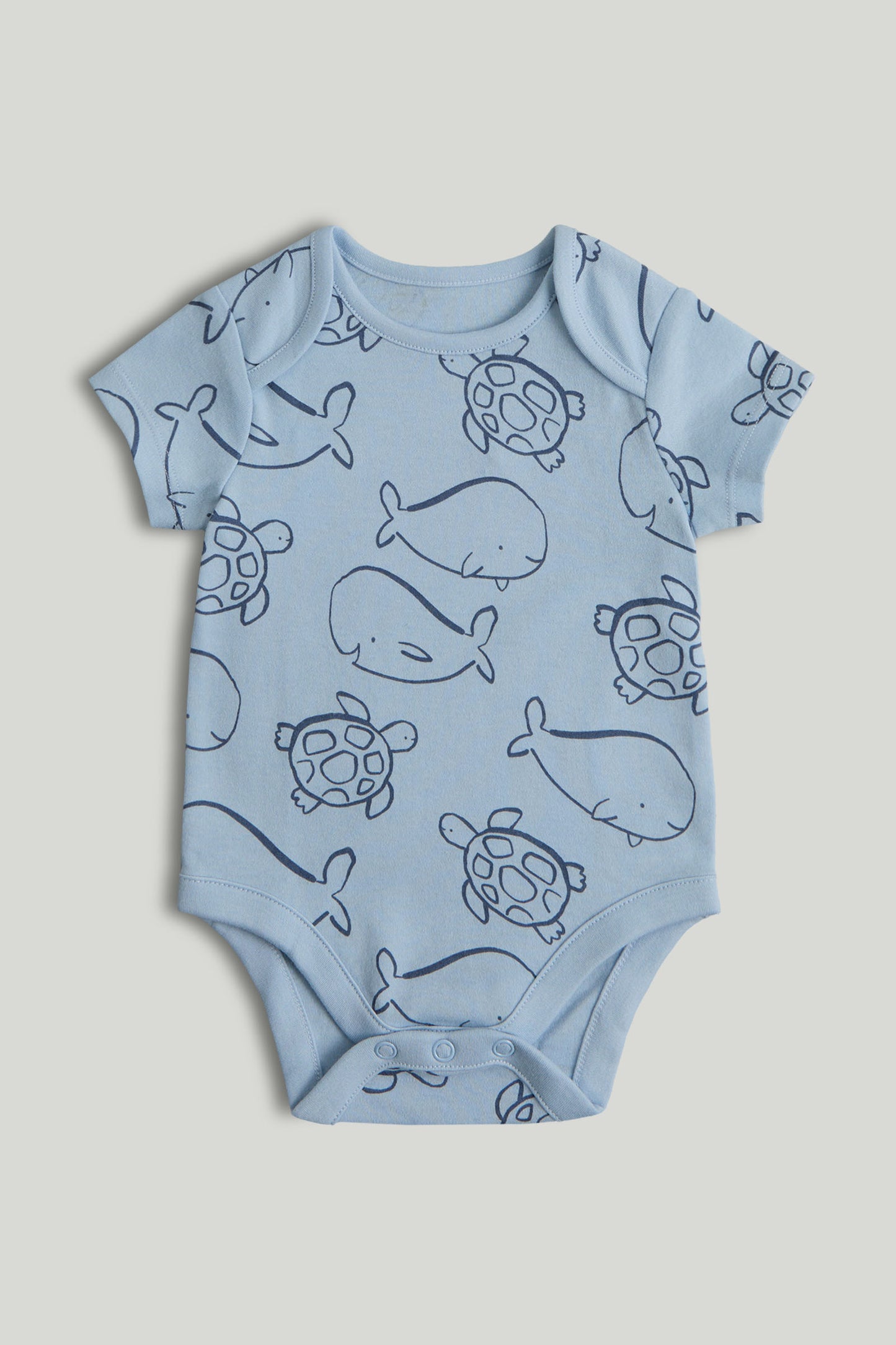 My First Ocean Short-Sleeved Bodysuits