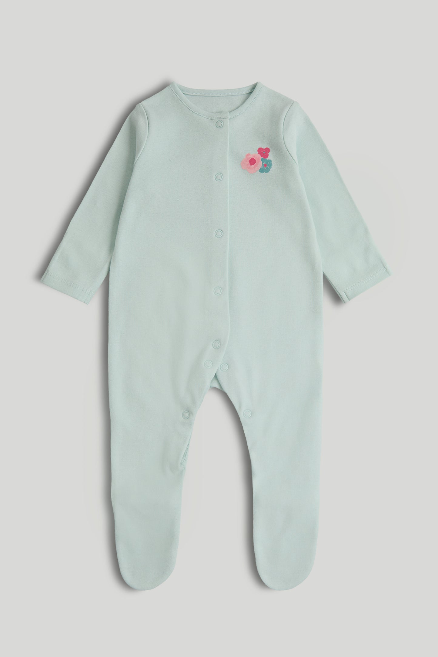 3 Pack Floral Sleepsuits