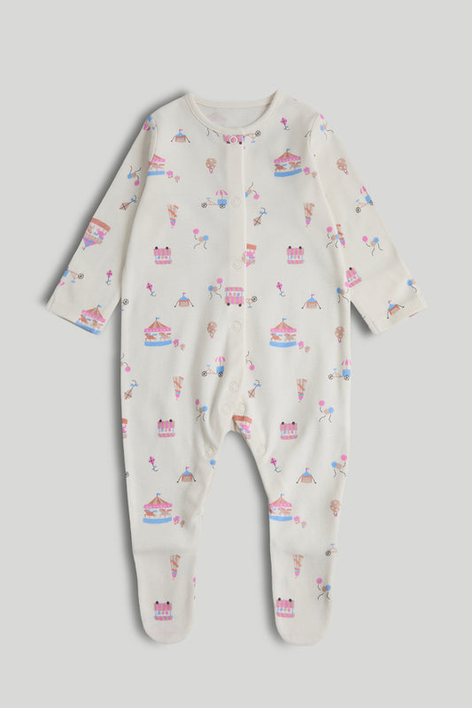 3 Pack Carnival Sleepsuits