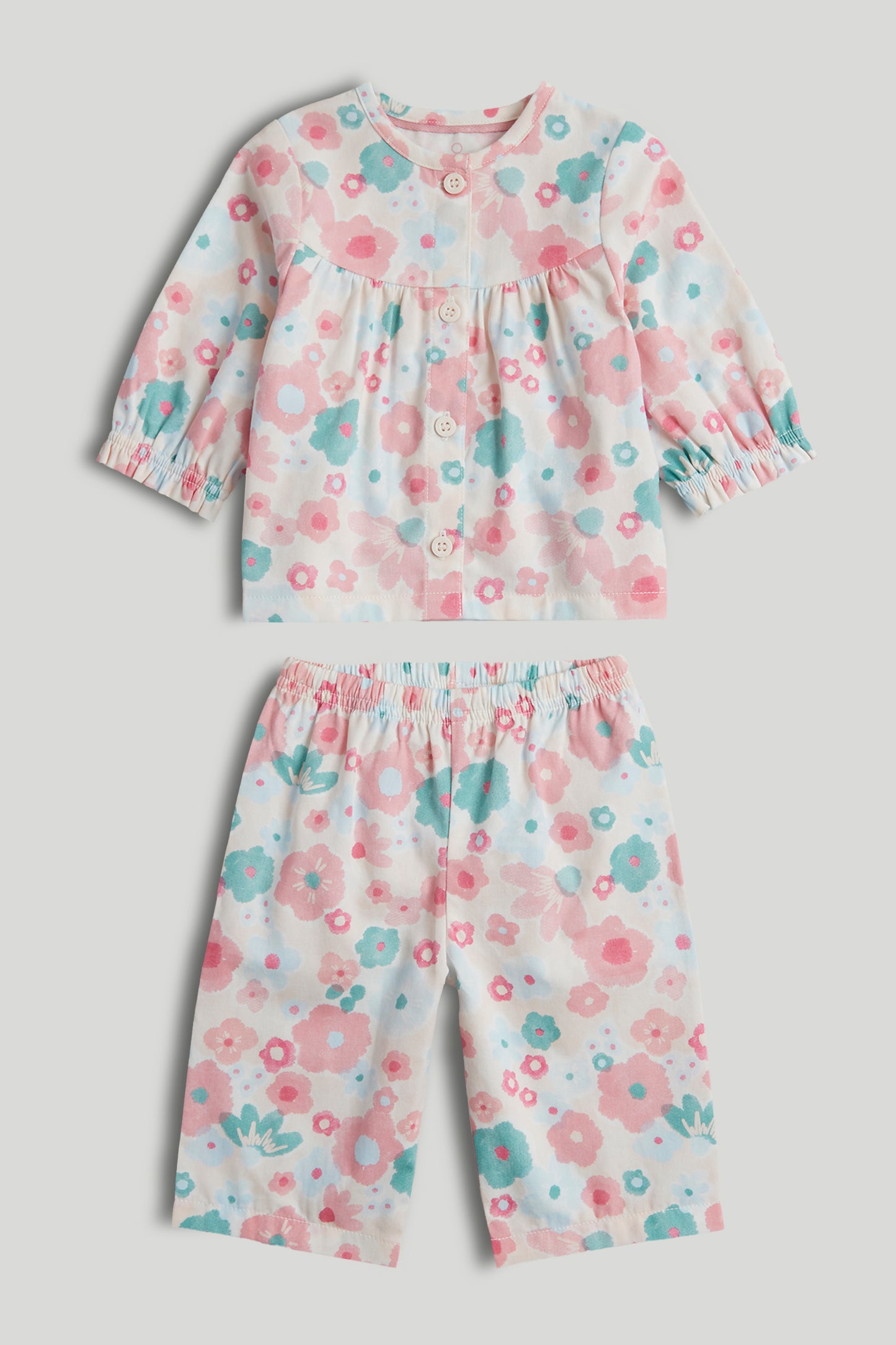 Floral Cotton Pyjamas
