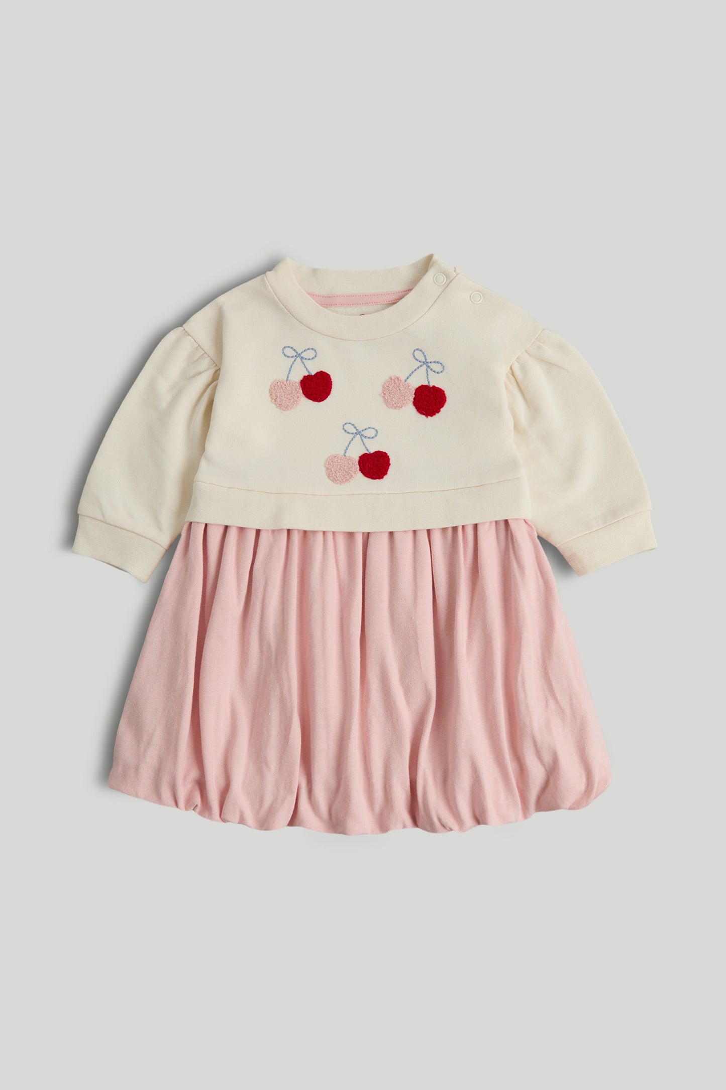 Puff Ball Twofer Dress
