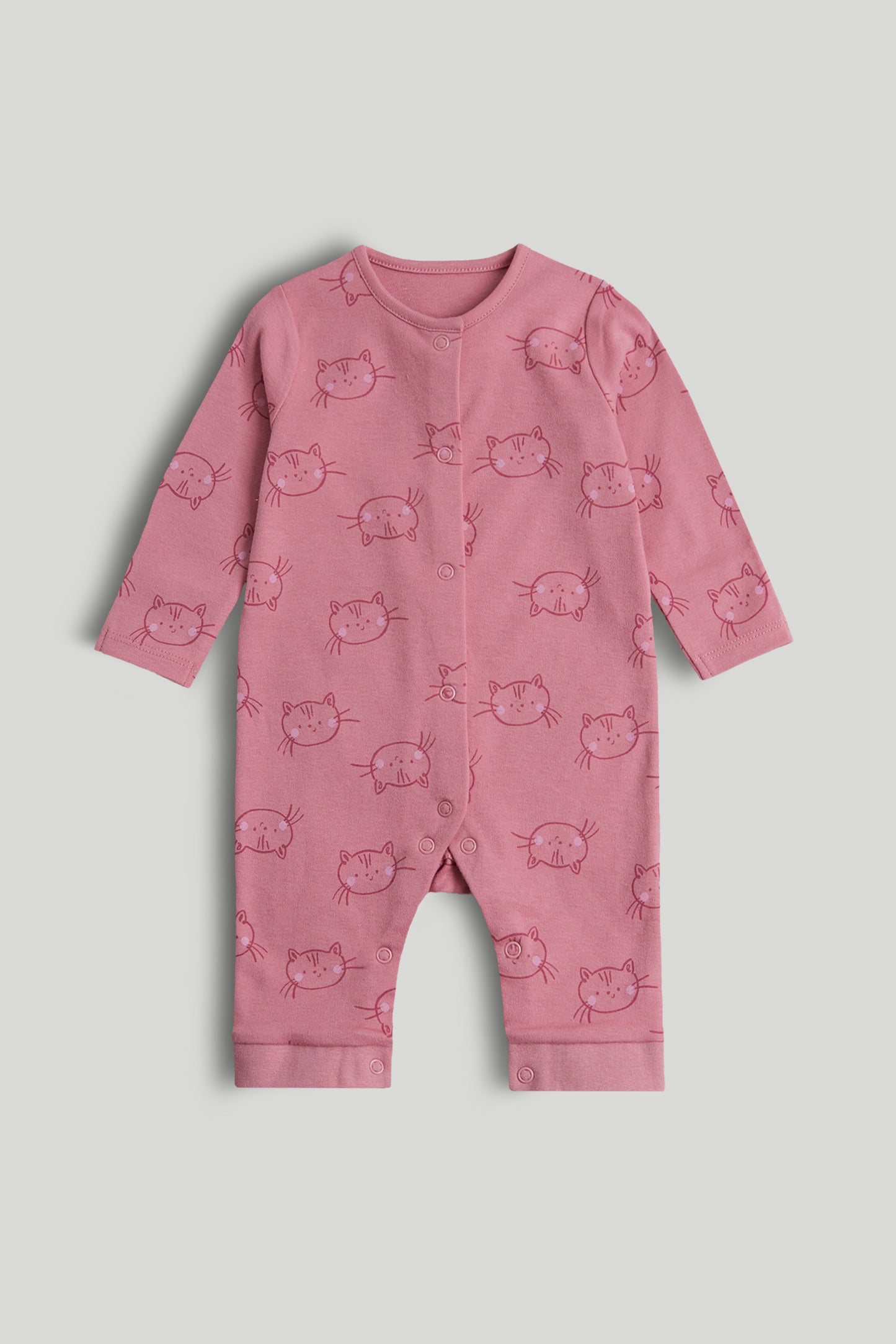 3 Pack Animals Footless Sleepsuits