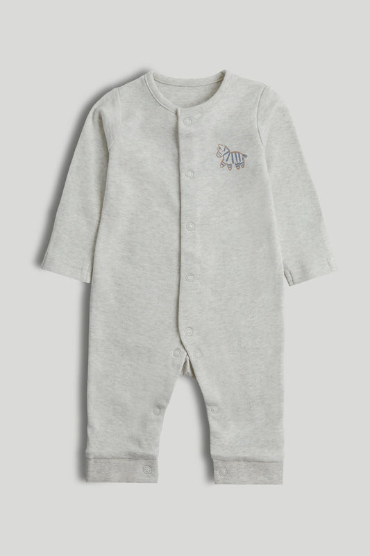 3 Pack Safari Footless Sleepsuits