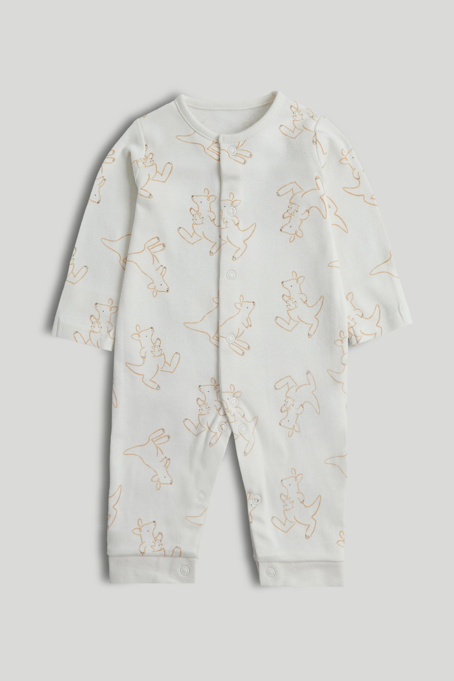 3 Pack Safari Footless Sleepsuits