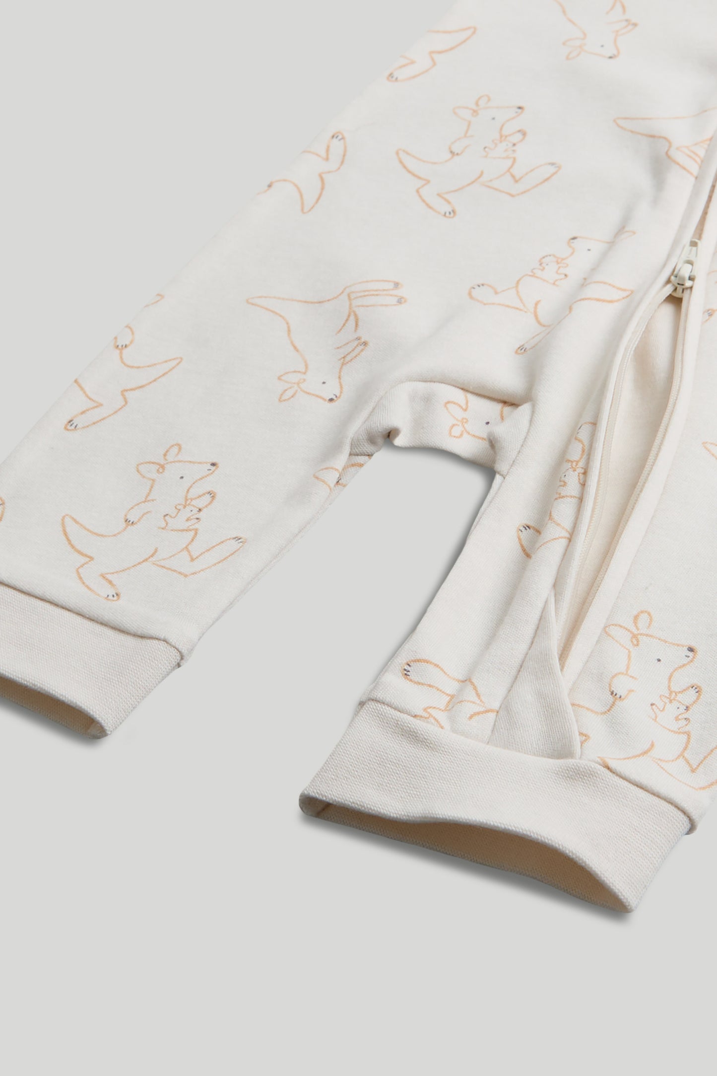 2 Pack Footless Zip-Up Sleepsuits
