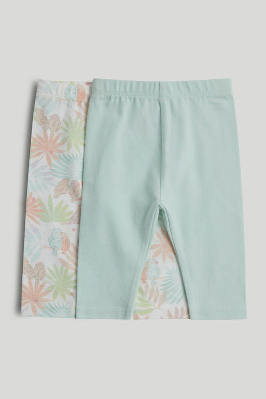 2 Pack Tropical Leggings