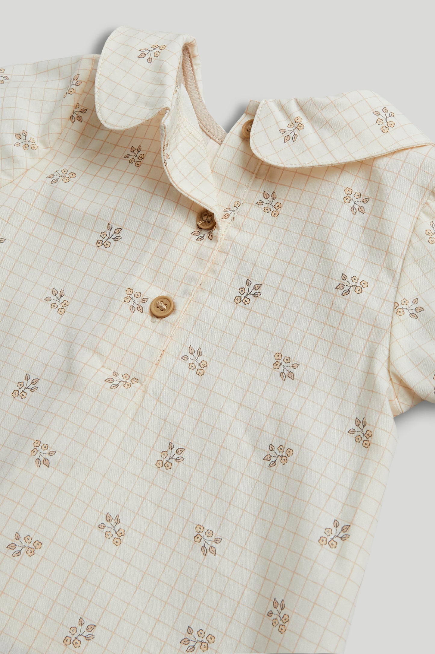 Cotton Top And Shorts Outfit