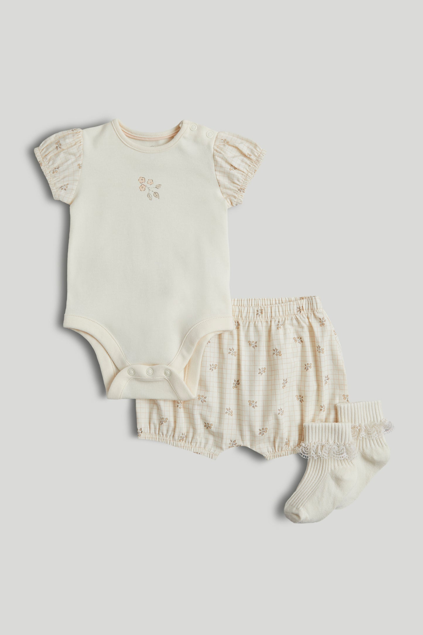 Cotton 3-Piece Outfit