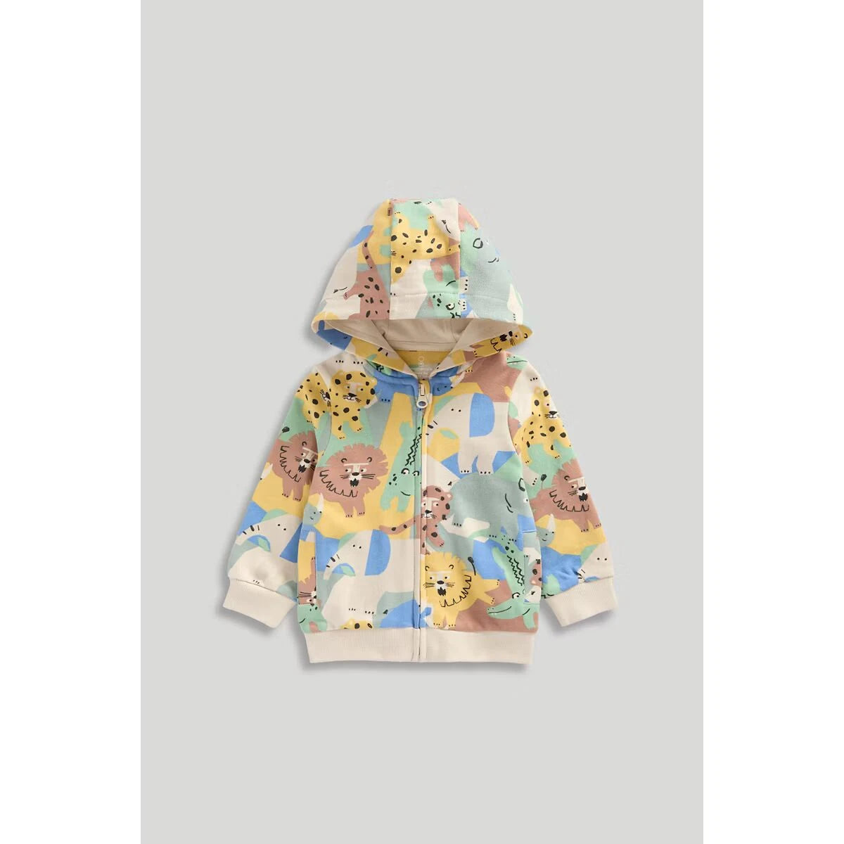 Mini Boys Junglemania Sweat Zip Through