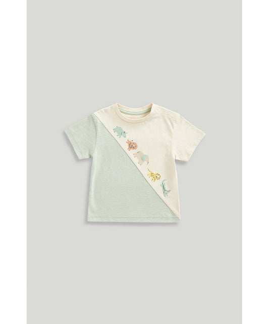 Mini Boys Junglemania Diagonal Tee