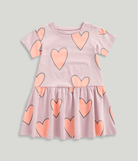 Heart Jersey Dress