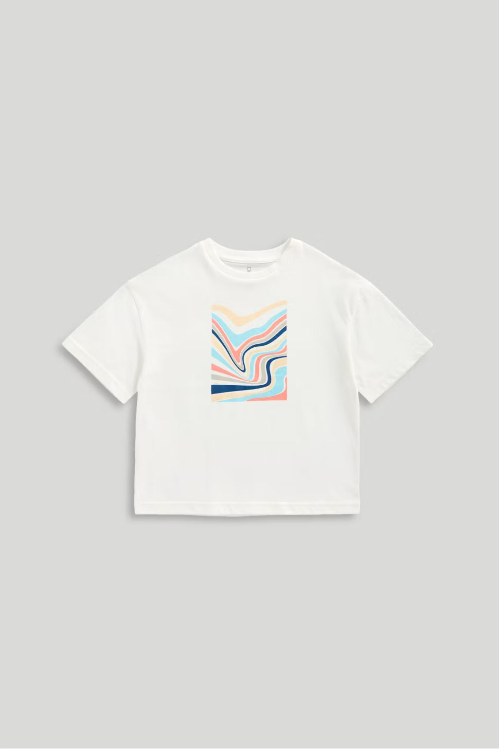 White Printed T-Shirt