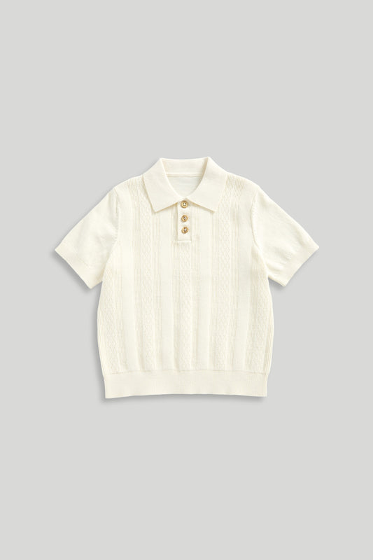 Mini Boys Junglemania Knitted Shirt