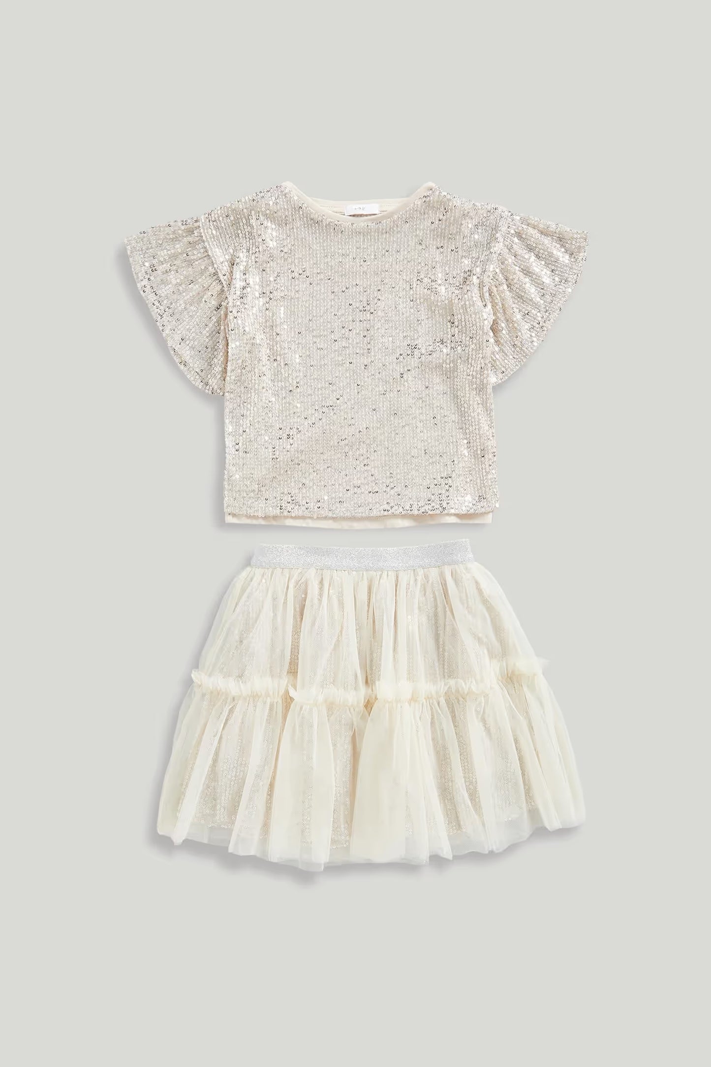 Sequin Occasion Skirt and Top