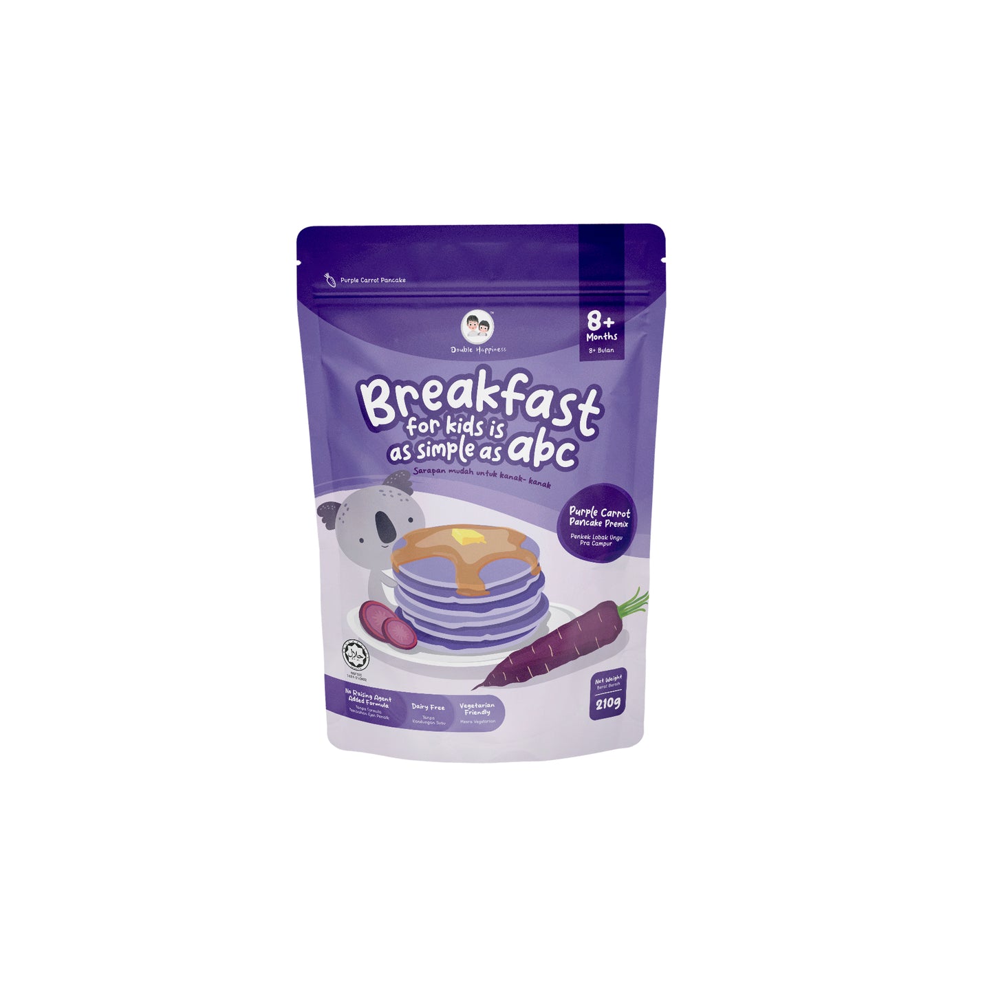 Pancake Purple Carrot 210Gm 8m+