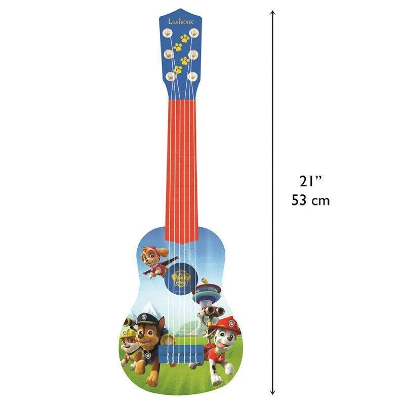 Lexibook Paw Patrol Chase My First Guitar 53Cm-Blue