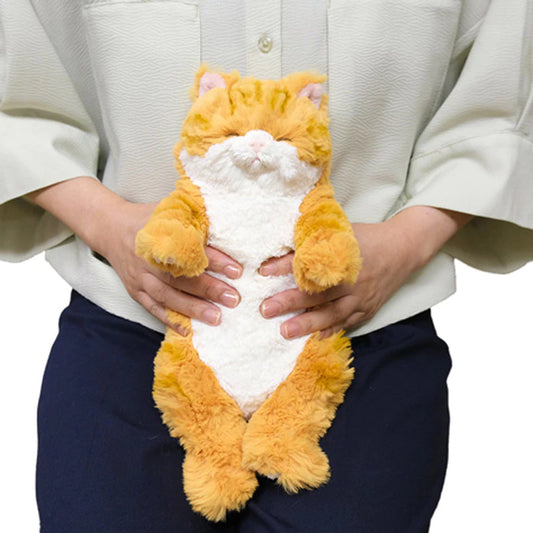 Brown Chasiro Lap Cat Sleeping  Toy (Small)