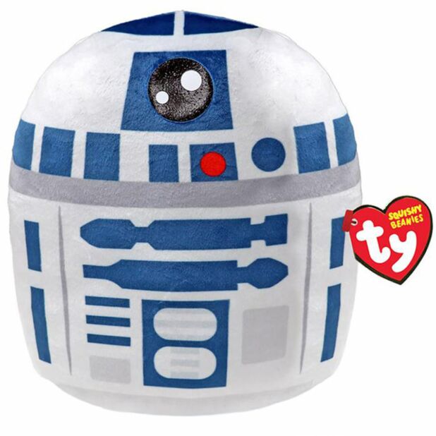 Ty R2D2 Starwars Squish-A-Boo 14 Inch Beanie Soft Plush
