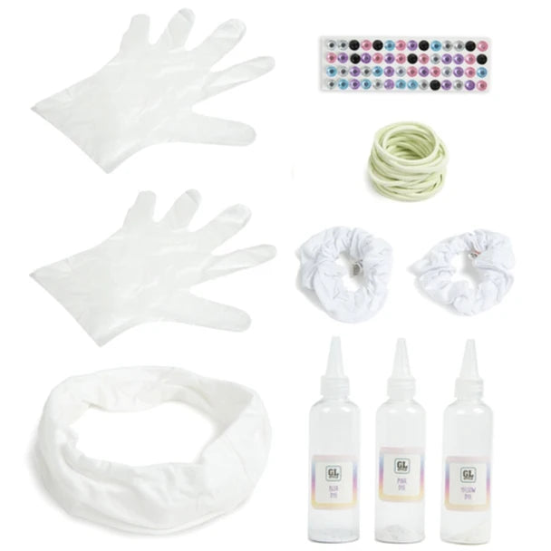 Tye Dye Hair Accessories Kit